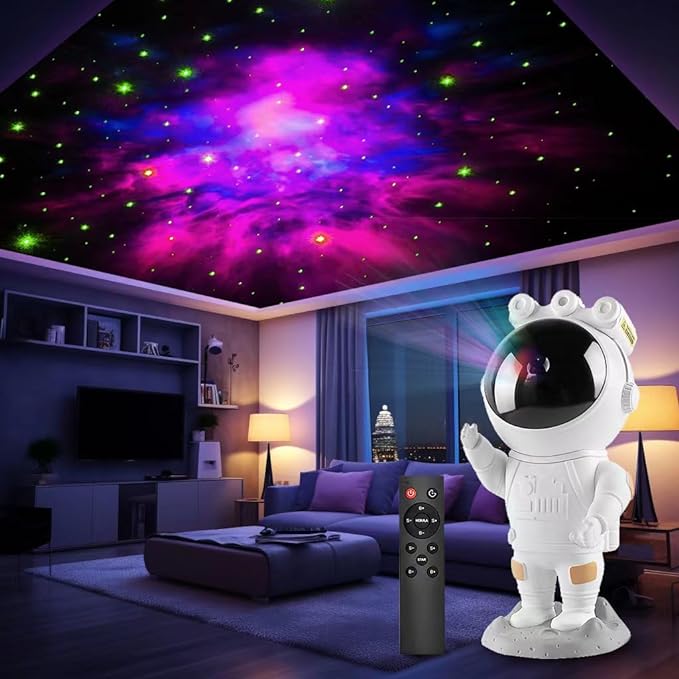 Astronaut Galaxy Night Projector